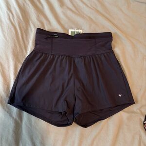Halara Athletic Shorts in Deep Black